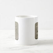 Warnung vor riesigem Krater Kaffeetasse (Mittel)