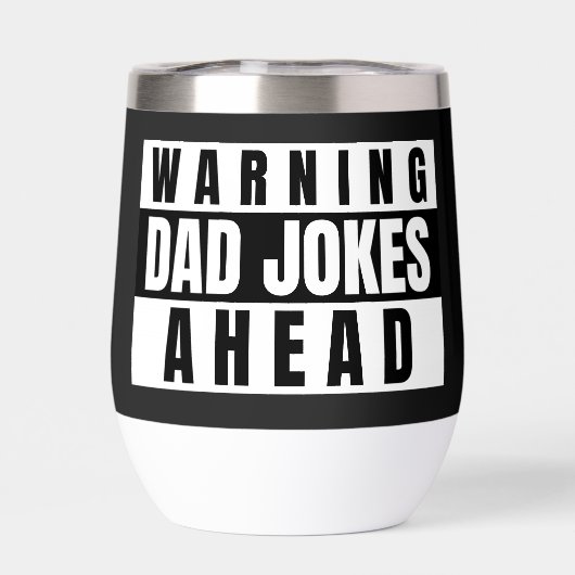 Warnung vor Vater Jokes Ahead (Rückseite)