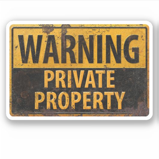 WARNUNG, Vorsicht bei der Verwendung von Metall in Aufkleber (Vorderseite)