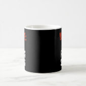 Warnung Wiederholt oft lustige Aussagen Kaffeetasse (Mittel)