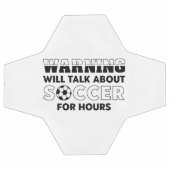 Warnung wird stundenlang über Fußball sprechen (Flach)