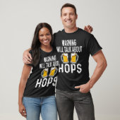 Warnung wird über Hopfen Bier Drinker Zuhause spre T-Shirt (Unisex)