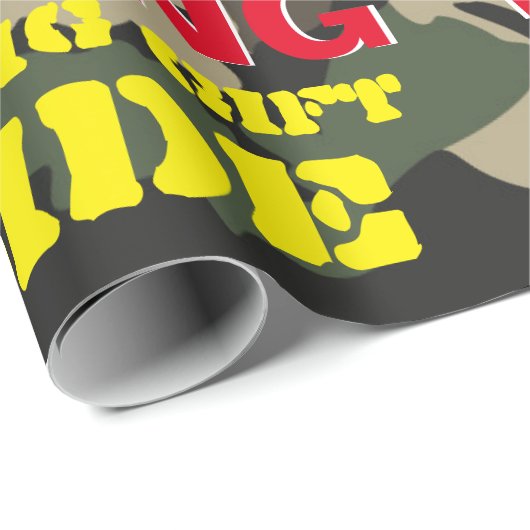 WARNUNG wirklich großes Geschenkpapier (Rolleneckpunkt)