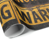 WARNUNG WISSEN-IT-ALLE - Metallgefährdung Vorsicht Geschenkpapier (Rolleneckpunkt)