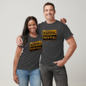 WARNUNG WISSEN-IT-ALLE - Metallgefährdung Vorsicht T-Shirt (Unisex)