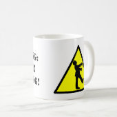 Warnung: Zombie-Überfahrt! Kaffee-Tasse Kaffeetasse (VorderseiteRechts)