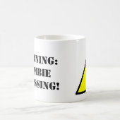 Warnung: Zombie-Überfahrt! Kaffee-Tasse Kaffeetasse (Mittel)
