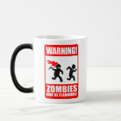 Warnung! Zombies können brennbare Tasse sein (Links)