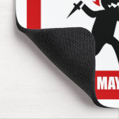 Warnung! Zombies können brennbares Mousepad sein (Ecke)