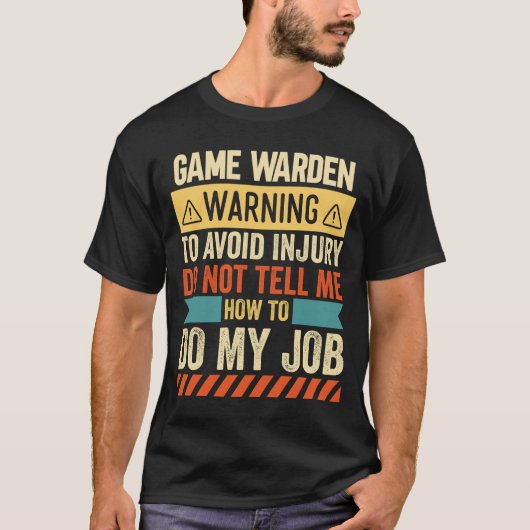 Warnung zur Spielwarnung T-Shirt (Vorderseite)