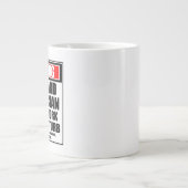 Warnungen vor einem Schlüsselbordtechniker bei der Jumbo-Tasse (Vorderseite)