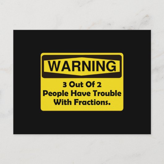 Warnungsfraktion Postkarte (Vorderseite)