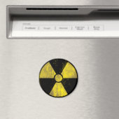 Warnzeichen | Cool Grunge Magnet (In Situ (Geschirrspüler))