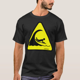 Warnzeichen für Bellyboarding T-Shirt