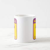 Warnzeichen für Mad Scientists Kaffeetasse (Mittel)