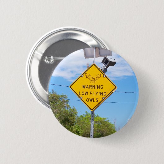 Warnzeichen für niedrige Fliegenklingeln Button (Vorne & Hinten)