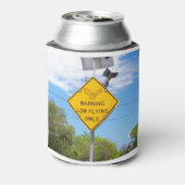 Warnzeichen für niedrige Fliegenklingeln Dosenkühler (Kanne Rückseite)