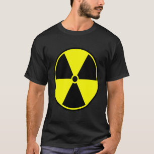 Warnzeichen für radioaktive Strahlung T-Shirt