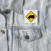 Warnzeichen für Straßenfahrzeuge Button (Beispiel)