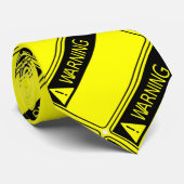 Warnzeichen Krawatte (Gerollt)