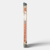 Warnzeichen nahe Flughafen St. Maarten, Case-Mate iPhone Hülle (Rückseite / Links)