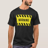 Warnzeichen T-Shirt (Vorderseite)