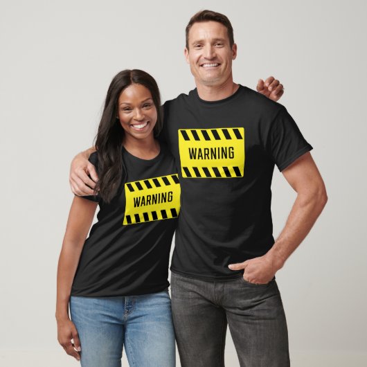 Warnzeichen T-Shirt (Unisex)