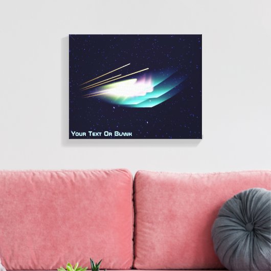 Warp 6 leinwanddruck (Insitu (Wohnzimmer))