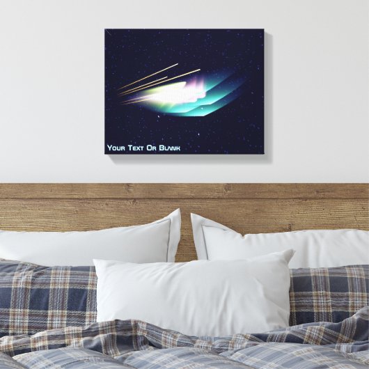 Warp 6 leinwanddruck (Insitu (Schlafzimmer))