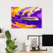 Warp 7 DC-9 Poster (Heimbüro)