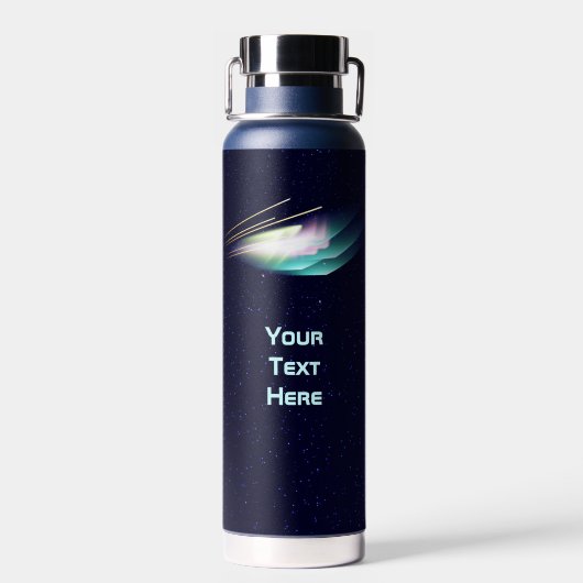 Warp Six Trinkflasche (Rückseite)