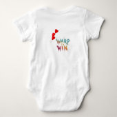 Warp zu gewinnen baby strampler (Rückseite)