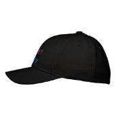 Warped Galaxy Hat Bestickte Baseballkappe (Links)
