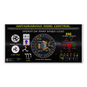 Warpgeschwindigkeit Poster (Vorderseite)