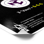 Warpgeschwindigkeit Poster (Ecke)