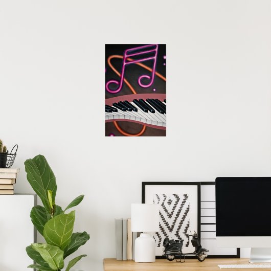 Warpmusik Poster (Heimbüro)