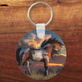 WarpPferd Schlüsselanhänger (Vorderseite)