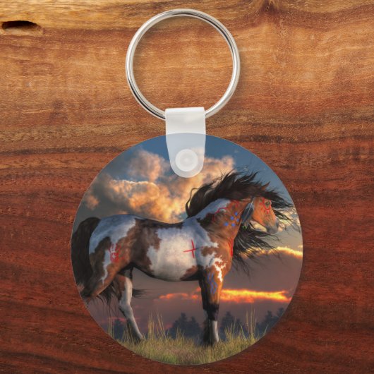 WarpPferd Schlüsselanhänger (Vorderseite)