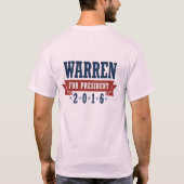 WARREN 2016 ZERTIFIZIERTES RIBBON -.png T-Shirt (Rückseite)