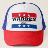 Warren 2020 truckerkappe (Vorderseite)