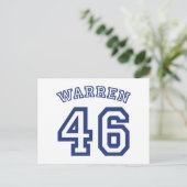 WARREN 46 POSTKARTE (Stehend Vorderseite)
