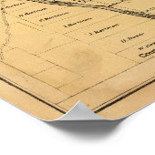 Warren-Co-Ölgebiet Poster (Ecke)