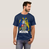 Warren Coat of Arms Familienwappen T-Shirt (Vorne ganz)