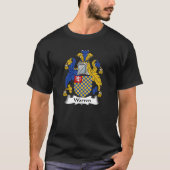 Warren Coat of Arms Warren Familienwappen T-Shirt (Vorderseite)