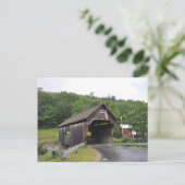Warren Covered Bridge - Postcard Postkarte (Stehend Vorderseite)