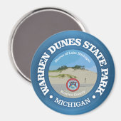Warren Dunes SP Magnet (Vorderseite/Rückseite)