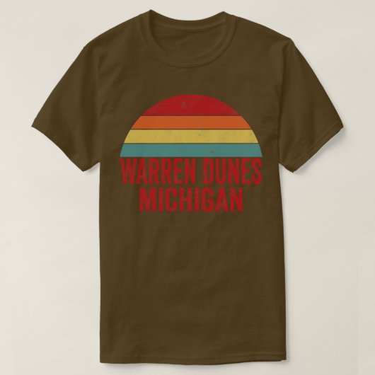 Warren Dunes Staat Park Michigan T-Shirt (Design vorne)