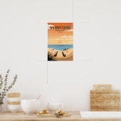 Warren Dunes Staat Park Michigan Vintag Poster (Küche)