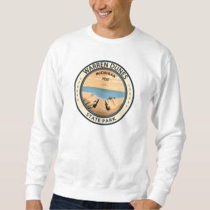 Warren Dunes Staat Park Michigan Vintag Sweatshirt