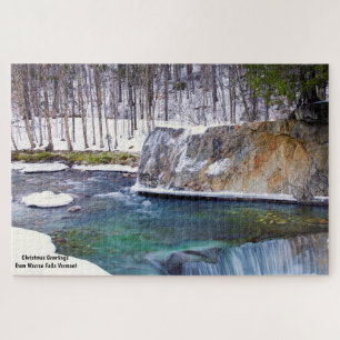 Warren Falls Vermont. Puzzle